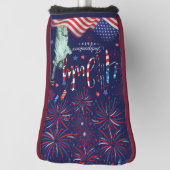 Feuerwerk Amerikanische Unabhängigkeitstag mit der Golf Headcover (Rotieren 90)
