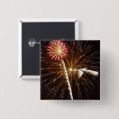Feuerwerk-Anzeige auf der Savannah River Button (Vorne & Hinten)