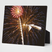 Feuerwerk-Anzeige auf der Savannah River Fotoplatte (Seite)