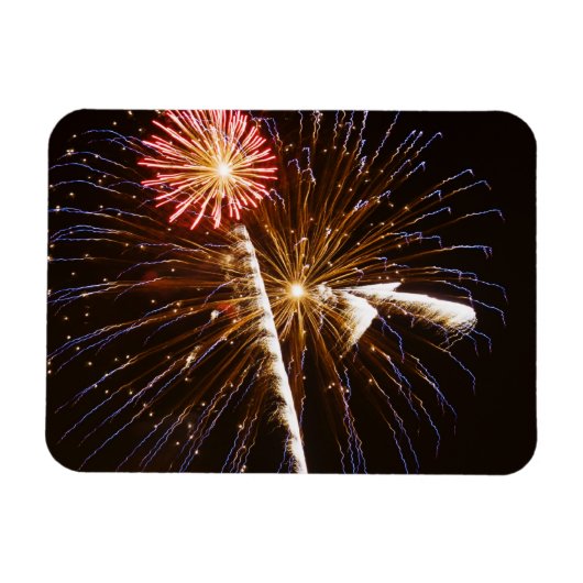 Feuerwerk-Anzeige auf der Savannah River Magnet (Horizontal)