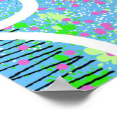 Feuerwerk anzeigen poster (Ecke)