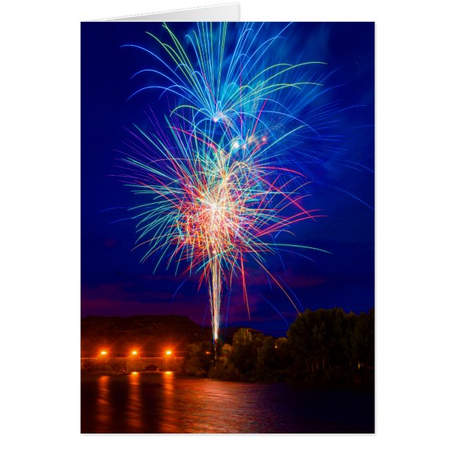 Feuerwerk auf dem Fluss (Vorne)