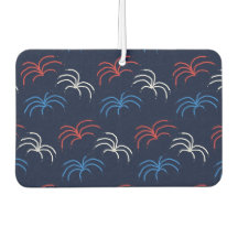 Feuerwerk Auto-Luftverbesserer (Navy Blau & Rot)