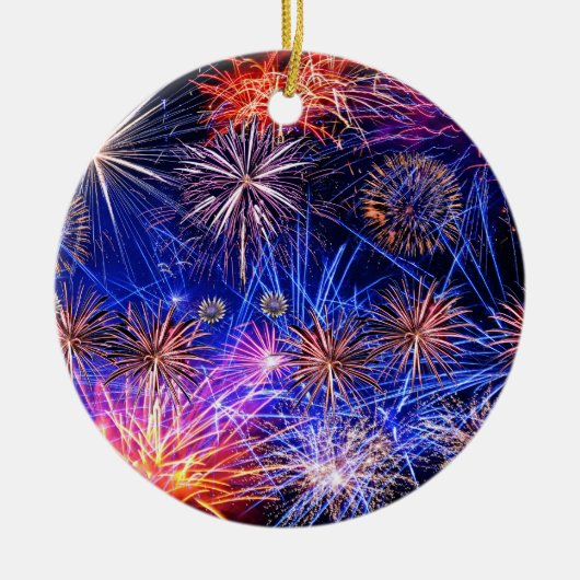 Feuerwerk-Bild für Circle Ornament (Vorne)