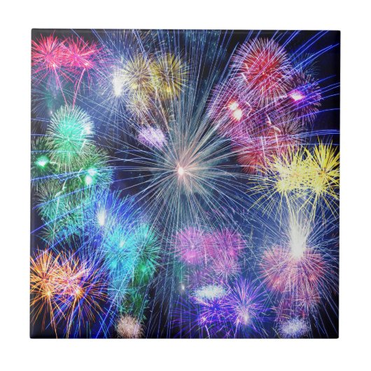 Feuerwerk-Blast Fliese (Vorderseite)