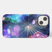 Feuerwerk-Blast iPhone Hülle (Rückseite (Horizontal))