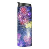 Feuerwerk-Blast Thermosbecher (Nach rechts gedreht)