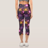 Feuerwerk Capri Leggings (Rückseite)