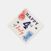 Feuerwerk Celebration Napkins Serviette (Ecke)