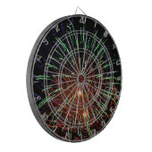 Feuerwerk Dartscheibe (Vorderseite Links)