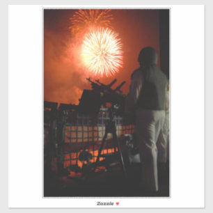 Feuerwerk der US-Marine ohne Abhängigkeit weltweit Aufkleber