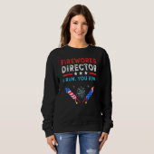 Feuerwerk Direktor 4. Juli Feier _7 Sweatshirt (Vorne ganz)