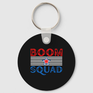 Feuerwerk Direktor Funny 4. Juli Boom Squad. 1 Schlüsselanhänger