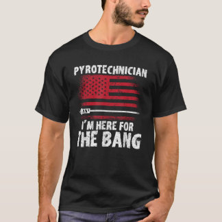Feuerwerk Direktor Pyro Crew Pyrotechnic Pyrotechn T-Shirt