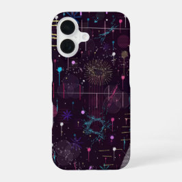 Feuerwerk-Display: Abstrakte Kunst  iPhone 16 Hülle
