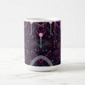 Feuerwerk-Display: Abstrakte Kunst  Kaffeetasse (Mittel)