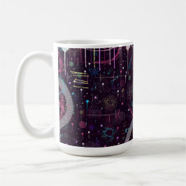 Feuerwerk-Display: Abstrakte Kunst  Kaffeetasse