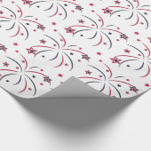 Feuerwerk-Display Geschenkpapier (Ecke)
