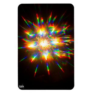 Feuerwerk durch 3D-Brille 1 Magnet