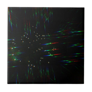 Feuerwerk durch 3D-Brille 3  Fliese