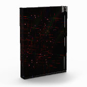 Feuerwerk durch 3D-Brille 6 Fotoblock (Links)