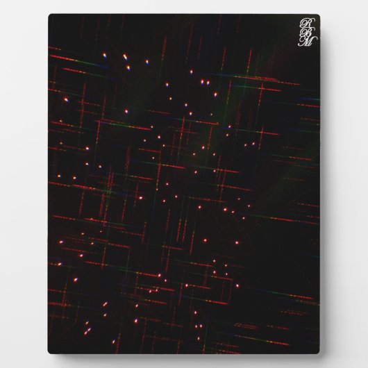 Feuerwerk durch 3D-Brille 6 Fotoplatte (Vorderseite)