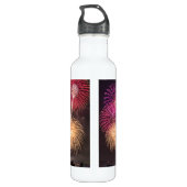 Feuerwerk Edelstahlflasche (Rückseite)
