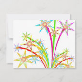 Feuerwerk Einladung (Vorderseite)