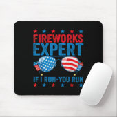 Feuerwerk Experte - Ich Laufe Du Laufst Lustiger 4 Mousepad (Mit Mouse)