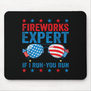 Feuerwerk Experte - Ich Laufe Du Laufst Lustiger 4 Mousepad
