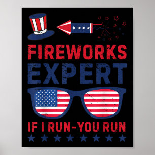 Feuerwerk Experte - Ich Laufe Du Laufst Lustiger 4 Poster