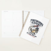 Feuerwerk Experte Waschbär Vintage 4. Juli Sch Planer (Anzeige)