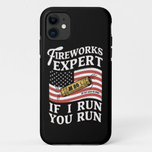 Feuerwerk Experte Wenn ich renne, rennst du 4. Jul Case-Mate iPhone Hülle