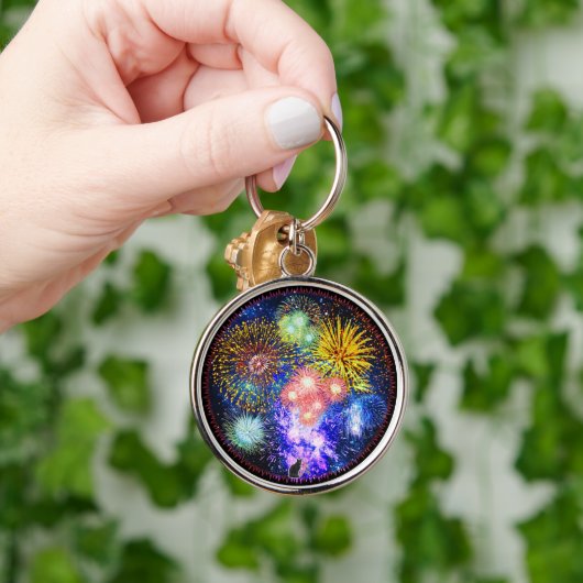 Feuerwerk-Explosions-Schlüsselanhänger Schlüsselanhänger (Hand)