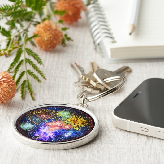 Feuerwerk-Explosions-Schlüsselanhänger Schlüsselanhänger (Seite)