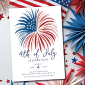 Feuerwerk Extravaganza 4. Juli Einladung