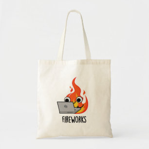 Feuerwerk Feuer Feuer Flammenpuppe Tragetasche