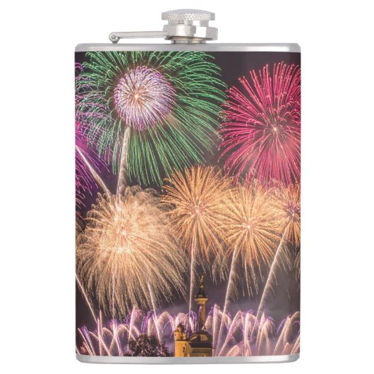 feuerwerk flachmann (Vorderseite)