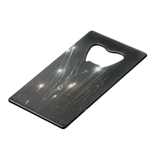 Feuerwerk Flaschenöffner (Vorderseite Schrägansicht)