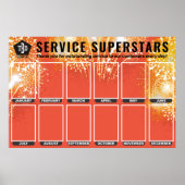 Feuerwerk Foto Display Mitarbeiter des Monats Poster (Vorne)