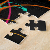 Feuerwerk-Fraktal-Kunst-Puzzlespiel Puzzle (Seite)