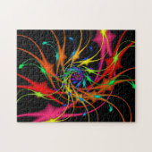 Feuerwerk-Fraktal-Kunst-Puzzlespiel Puzzle (Horizontal)