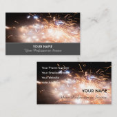 Feuerwerk für explosive Momente Visitenkarte (Vorne/Hinten)