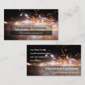 Feuerwerk für explosive Momente Visitenkarte (Vorne/Hinten)