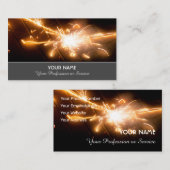 Feuerwerk für explosive Momente Visitenkarte (Vorne/Hinten)
