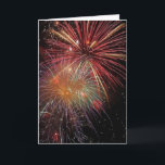 Feuerwerk Geburtstagskarte Karte<br><div class="desc">Geburtskarte</div>
