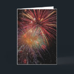 Feuerwerk Geburtstagskarte Karte<br><div class="desc">Geburtskarte</div>