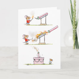 Feuerwerk Geburtstagskarte Karte