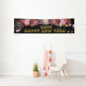 Feuerwerk glücklich Neues Jahr lang Banner (InSitu)