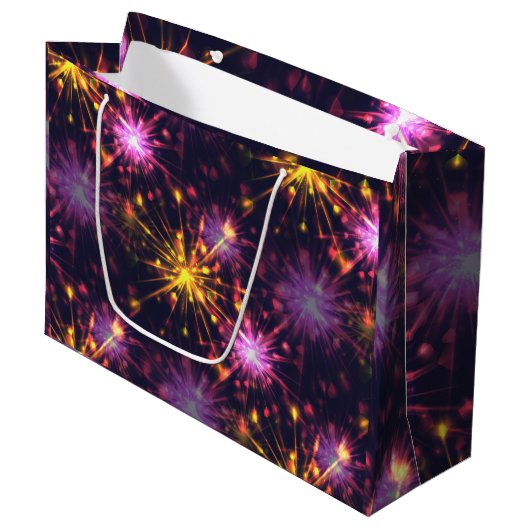 Feuerwerk Große Geschenktüte (Vorderseite Schrägansicht)